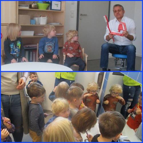 Besuch vom Zahnarzt Dr. Kaiser