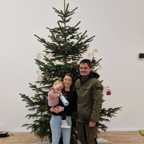 Unser wunderschöner Christbaum!